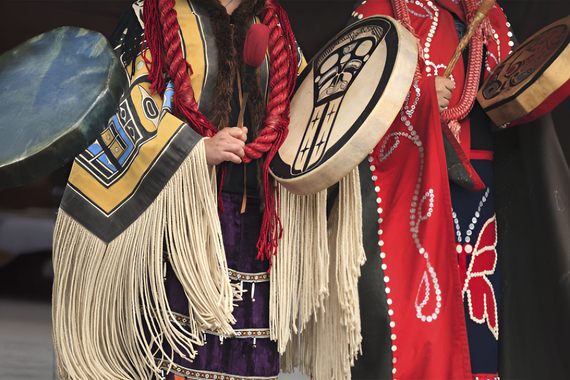 First Nations with Drums